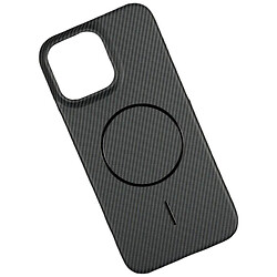 Чохол (накладка) Apple iPhone 15 Pro Max, Carbon, MagSafe, Чорний
