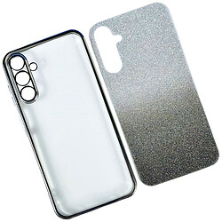 Чехол (накладка) Samsung A175 Galaxy A17 5G, Ombre Glitter Chrome, Gray Chrome, Серебряный