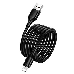 USB кабель Hoco X120 Apple iPhone SE 2022 / iPhone 14 Pro Max / iPhone 14 Plus / iPhone 14 Pro / iPhone 14 / iPhone 13 Pro / iPhone 13 Mini / iPhone 13 / iPhone 13 Pro Max / iPhone 12 Mini / iPhone 12 Pro Max / iPhone 12 Pro, Lightning, 1.0 м., Черный