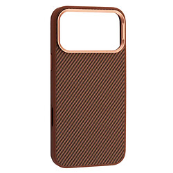 Чехол (накладка) Apple iPhone 17 Pro, KEVLAR, MagSafe, Коричневый