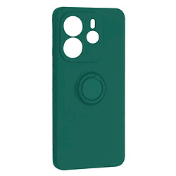 Чехол (накладка) Xiaomi Redmi Note 14, Ring Color, Army Green, Зеленый