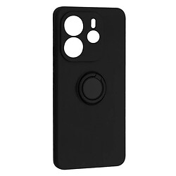 Чехол (накладка) Xiaomi Redmi Note 14, Ring Color, Черный