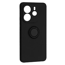 Чехол (накладка) Xiaomi Redmi Note 14 5G, Ring Color, Черный
