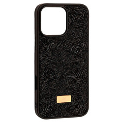 Чехол (накладка) Apple iPhone 14, Swarovski Diamond, Черный
