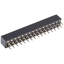 PBD2-32 (ZL265-32DG) (гнезда на плату, 2х16, 2,00мм)