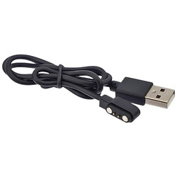 Магнітний роз'єм на дроті 1м. з USB-A 2 контакту, A0468-SPIN0540-2.54PH male witch wire