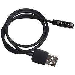 Магнітний роз'єм на дроті 1м. з USB-A 4 контакти, PG1.5-5,0-4P-2,54PH-4H-04 male witch wire