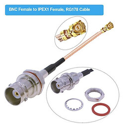 Кабель-перехідник RF BNC-FR-IPEX-1F-50