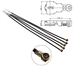 Кабель-переходник RF CAB-RF-END-IPX/IPEX5/U.FL 015