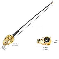 Кабель-переходник RF CAB-RF-IPEX/SMA-K-040