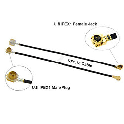 Кабель-переходник RF CAB-RF-IPEX1-F/IPEX1-M-30