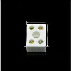 Колодка сполучна Ceramic Terminal 5 holes 28*21*15mm. D:4mm