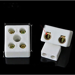 Колодка сполучна Ceramic Terminal 5 holes 39*32*23mm. D:6.1mm