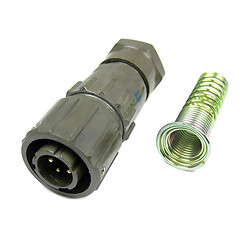 Круглый герметичный разъем FQ FQ14-4TJ-7