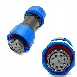 Круглый герметичный разъем IP68 W17B1-09