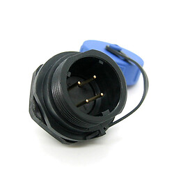 Круглый герметичный разъем IP68 W17B2-04