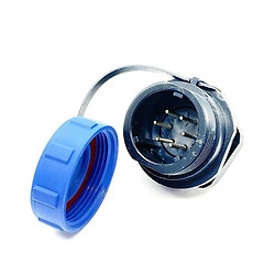 Круглий герметичный роз'єм IP68 W17B2-06