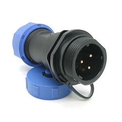 Круглий герметичный роз'єм IP68 W17B4-03