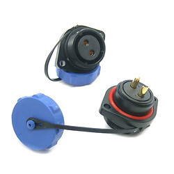 Круглый герметичный разъем IP68 W21A3-02