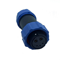 Круглий герметичный роз'єм IP68 W21B1-05B