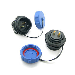 Круглый герметичный разъем IP68 W21B2-02