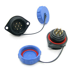 Круглый герметичный разъем IP68 W21B3-07