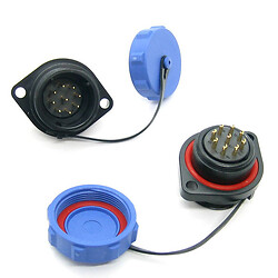 Круглый герметичный разъем IP68 W21B3-09