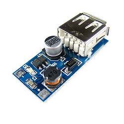 Мініатюрний модуль живлення DC-DC Step Up Boost module 0.9V-5V to 5V