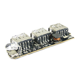 Мініатюрний модуль живлення Triple USB Charger 3V 3.7V 4.2V to 5V LED Indicator