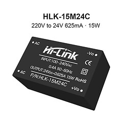 Модульный сетевой источник питания на плату HLK-15M24C