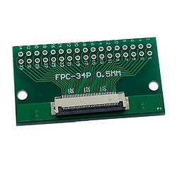 Роз'єм FFC-PFC 0.5-34P-FPC-Adapter