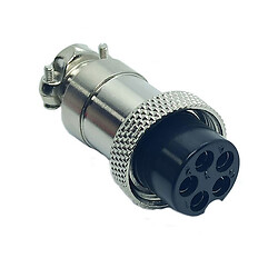 Разъем цилиндрический соединительный GX20-5P-F