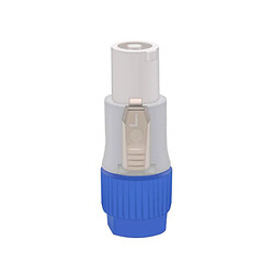 Разъем цилиндрический соединительный POWERCON 3P Plug White