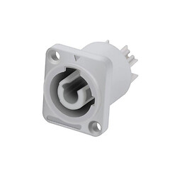 Разъем цилиндрический соединительный POWERCON 3P Socket White