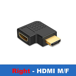 Роз'єми HDMI HDMI M-F Right 90