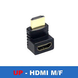 Роз'єми HDMI HDMI M-F Up 90