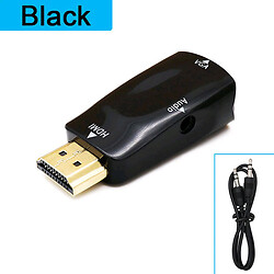 Роз'єми HDMI HDMI-VGA Adapter Black