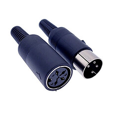 Разъемы Mini DIN DIN-4P