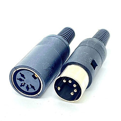 Роз'єми Mini DIN DIN-5P