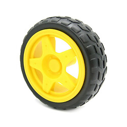 Роботизированная платформа Car Wheel Yellow B