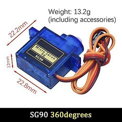 Сервопривод SERVO-SG90-360