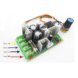 Управление коллекторными электромоторами DC Speed Controller HHORC-20A