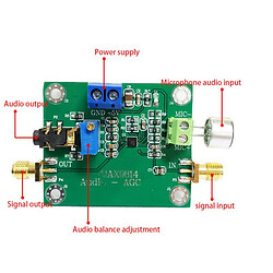 Підсилювач низької частоти MAX9814-AUDIO-AGC
