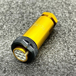 Цилиндрический соединитель PY04 PC7TB розетка
