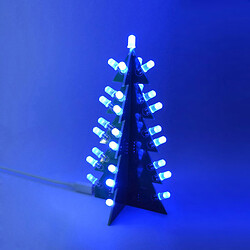 Электронный набор 3DLED Decoration Christmas Tree Blue