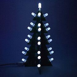 Електронний набір 3DLED Decoration Christmas Tree White