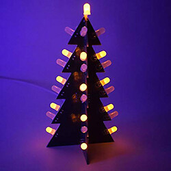 Электронный набор 3DLED Decoration Christmas Tree Yellow