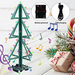Электронный набор Christmas Tree 5mm RGB Flashing Light