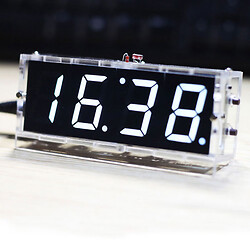 Электронный набор CLOCK-4DIG-KIT-WHITE