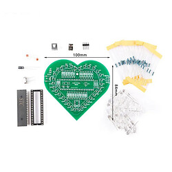 Электронный набор Electronic Kit Colorful LED Heart